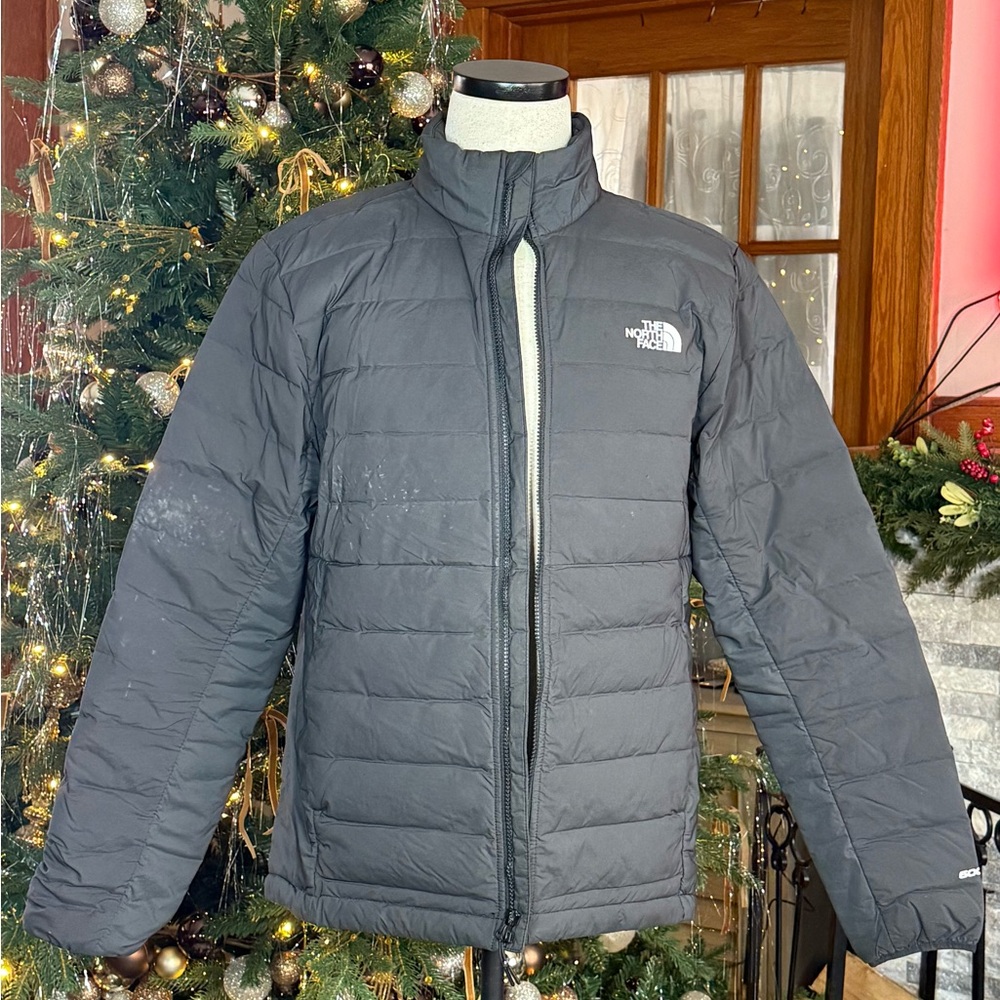 The North Face Men's Charcoal Puffer Jacket